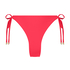 Doha High-Leg Bikini Bottoms, Red