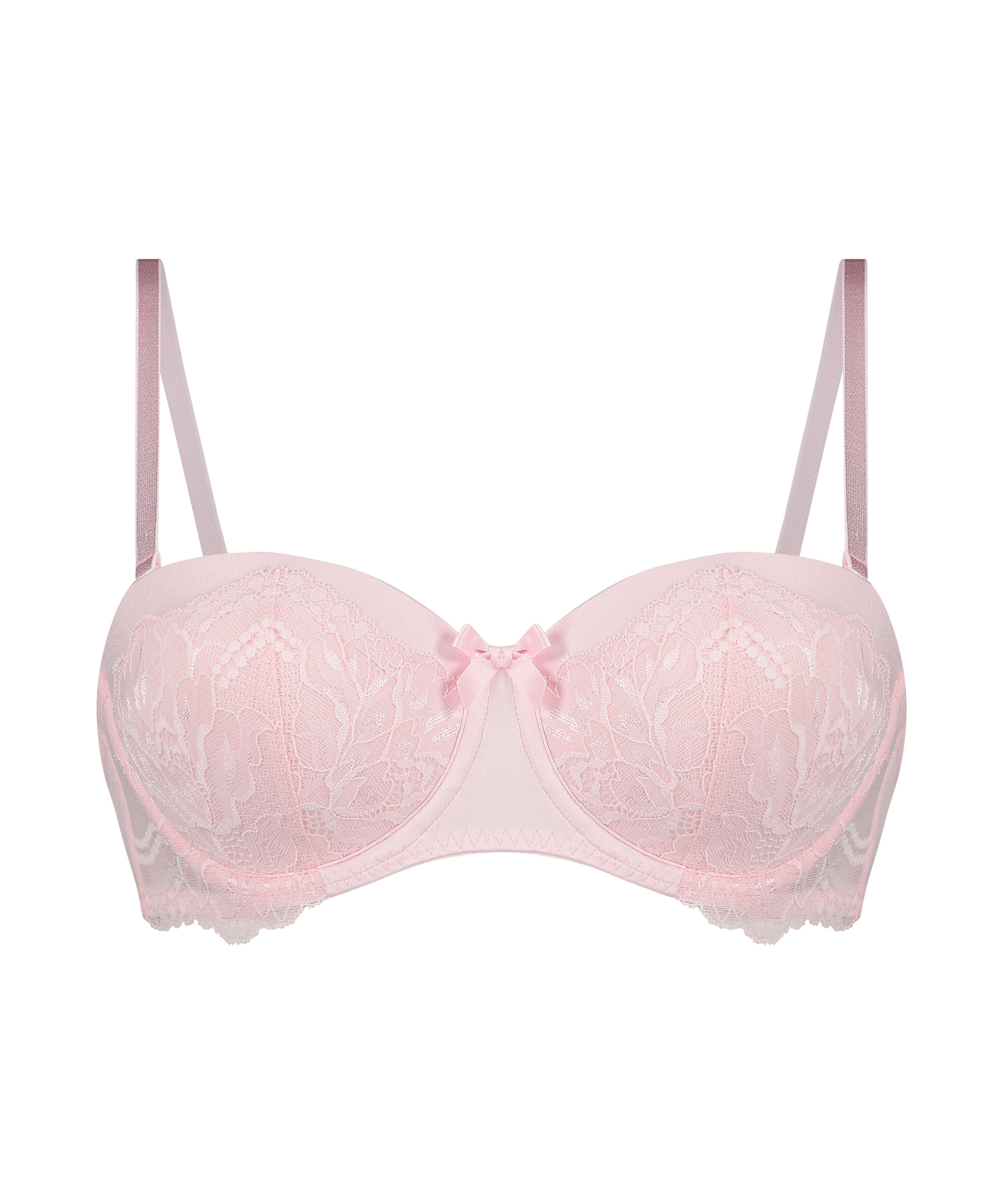 Kimberley Padded Strapless Underwired Bra, Pink