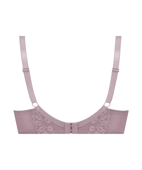 Daisy Non-Padded Underwired Bra, Purple