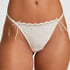 Highleg Thong Gaia, White