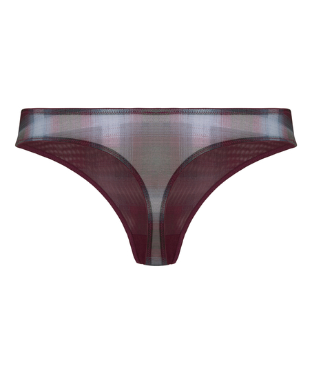Highleg Thong Elise, Purple