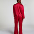 Satin Trousers, Red