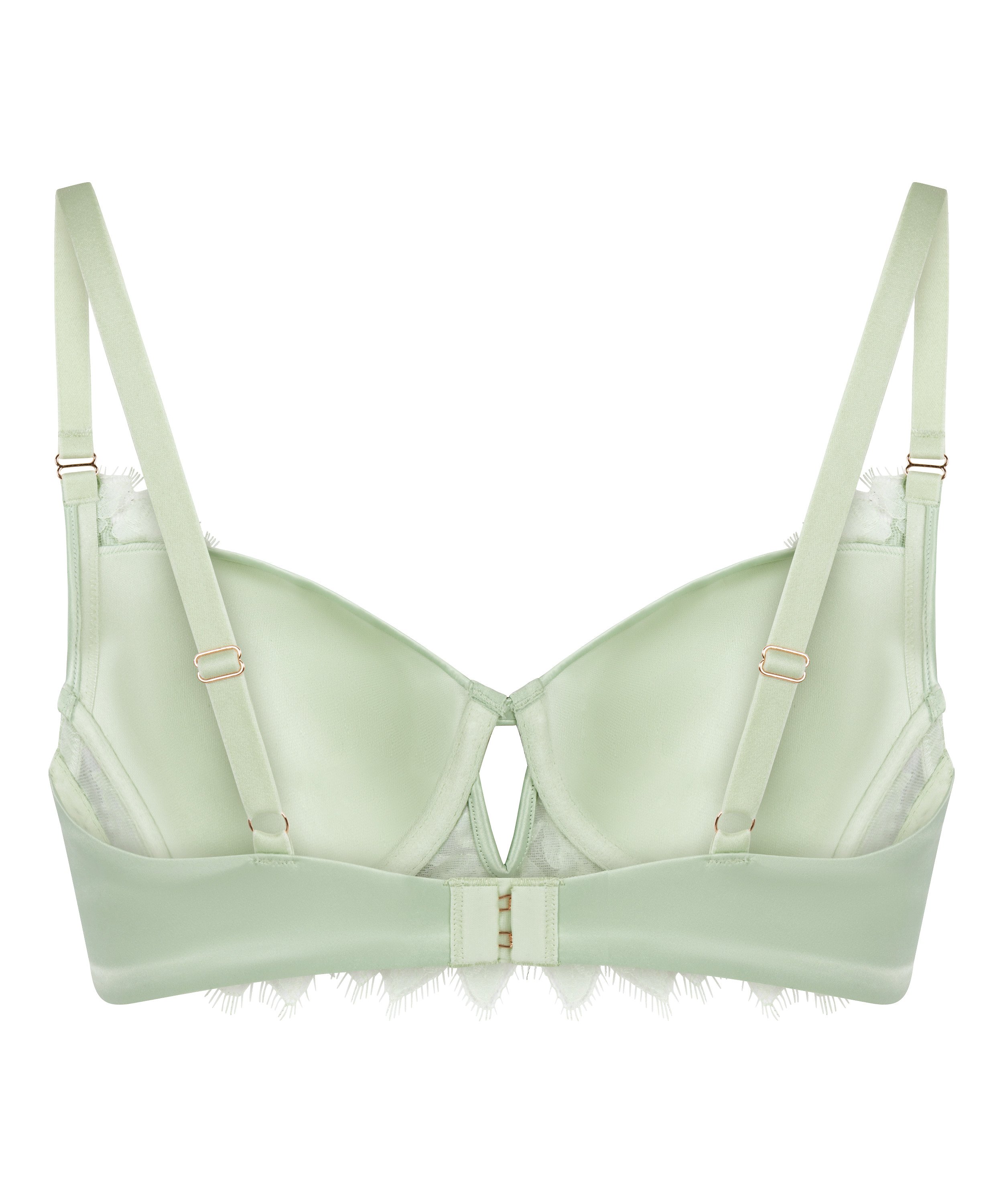 Malou Padded Underwired Bra, Green, main