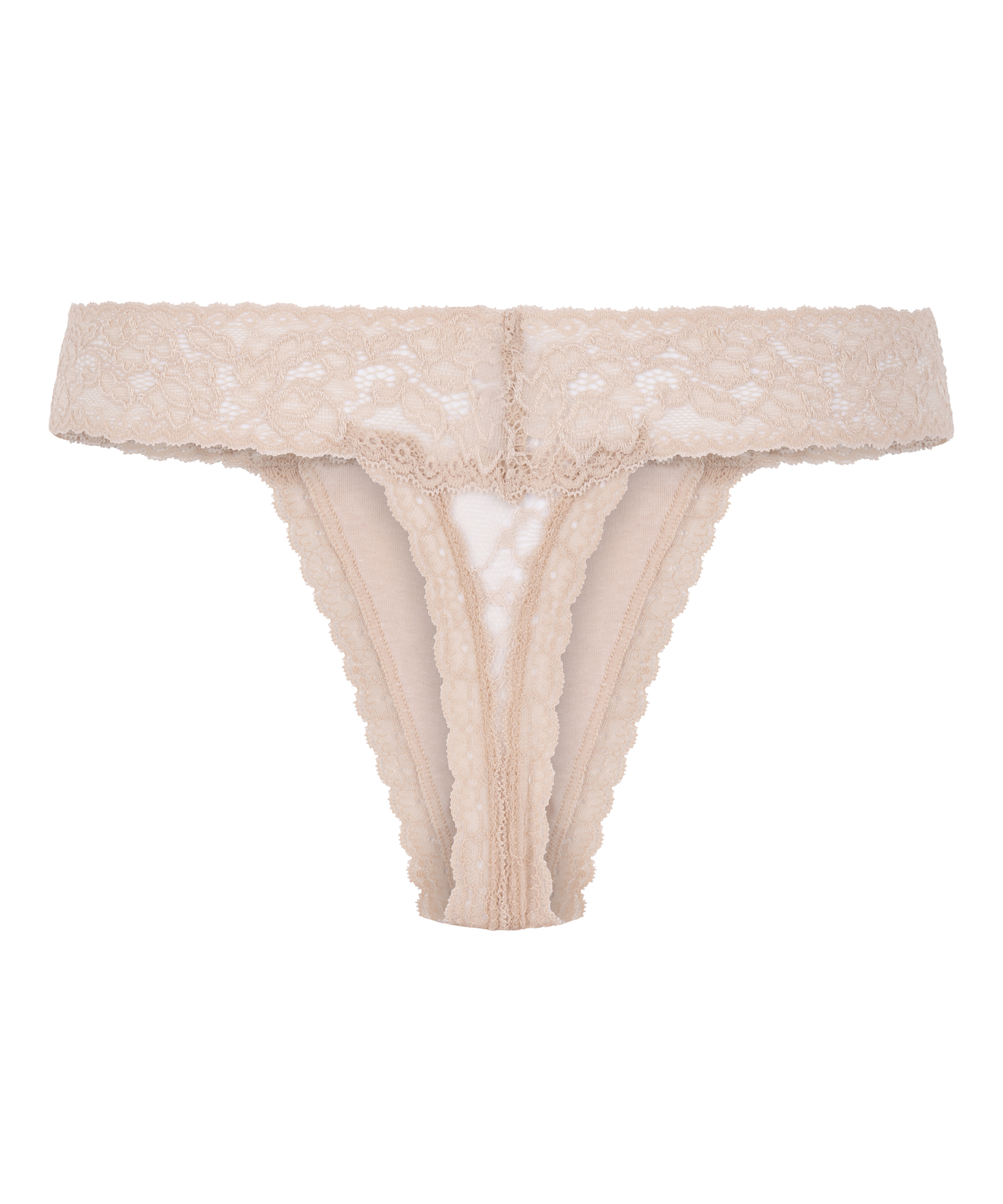 Madison Extra Low Thong, Beige, main