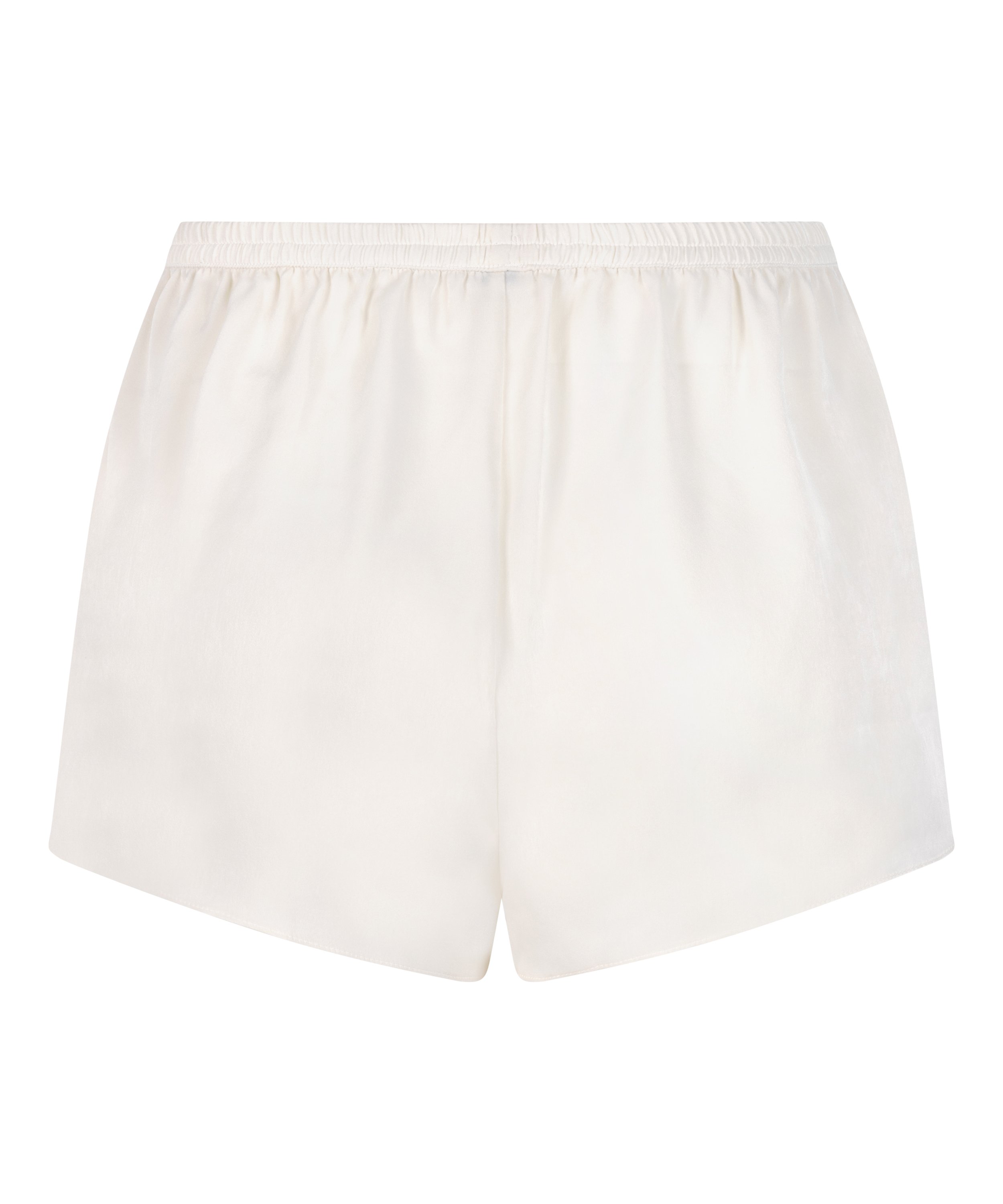 Short Satin Minimal, White, main