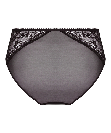 High Waisted Slip Iris, Black