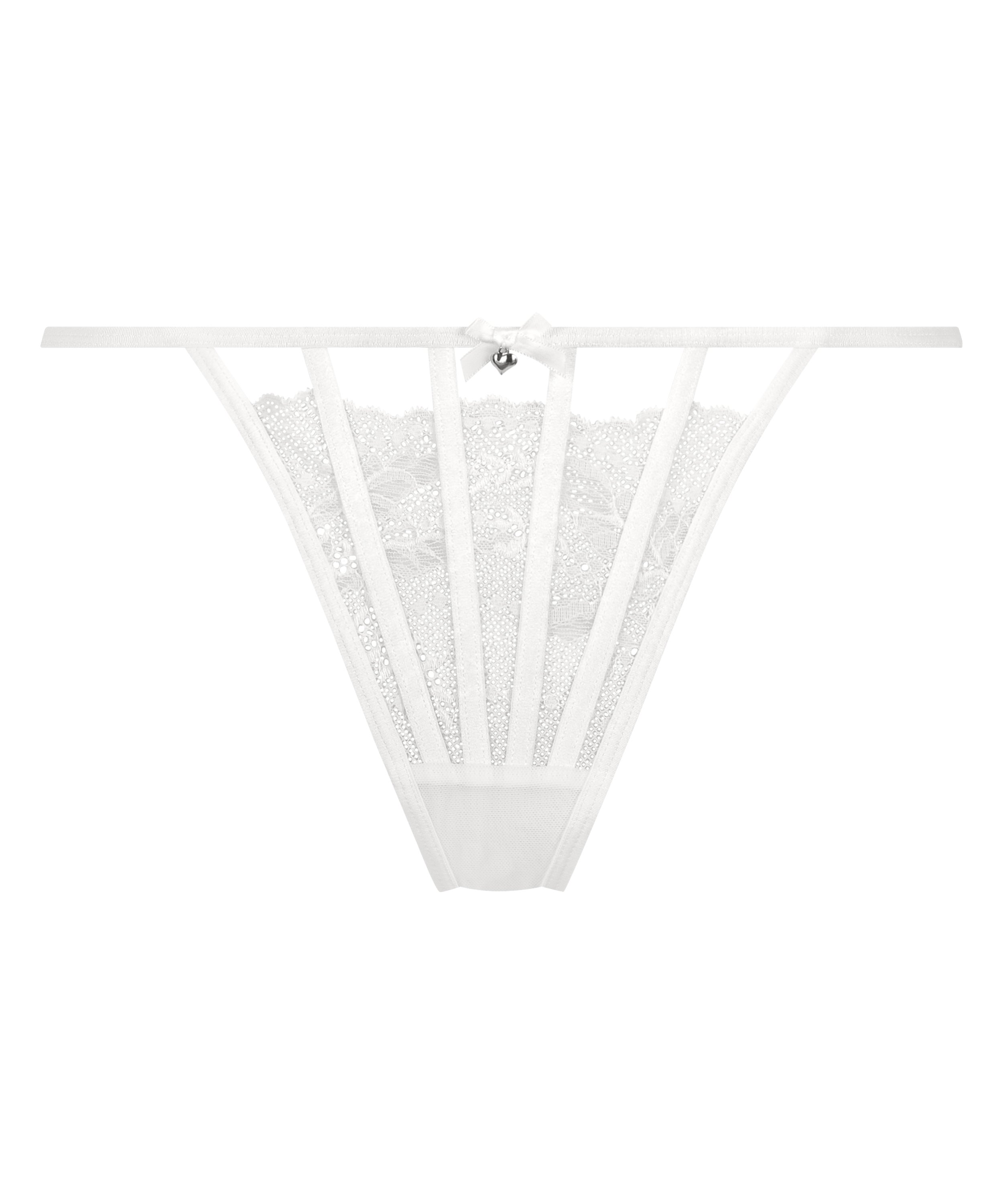 Maxime thong, White, main