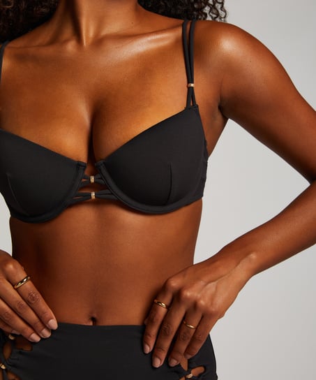Holbox Bikini Top, Black