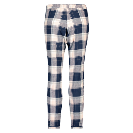 Check Pyjama Pants, Blue