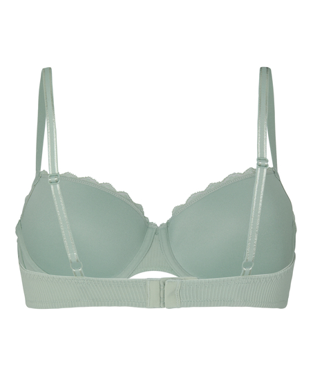Lola Padded Underwired Bra, Green