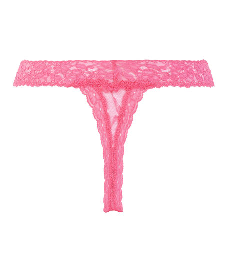 Madison Extra Low Thong, Pink