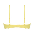 Marine Padded Underwired Bra, Yellow