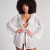 Beach Crochet Kaftan, White