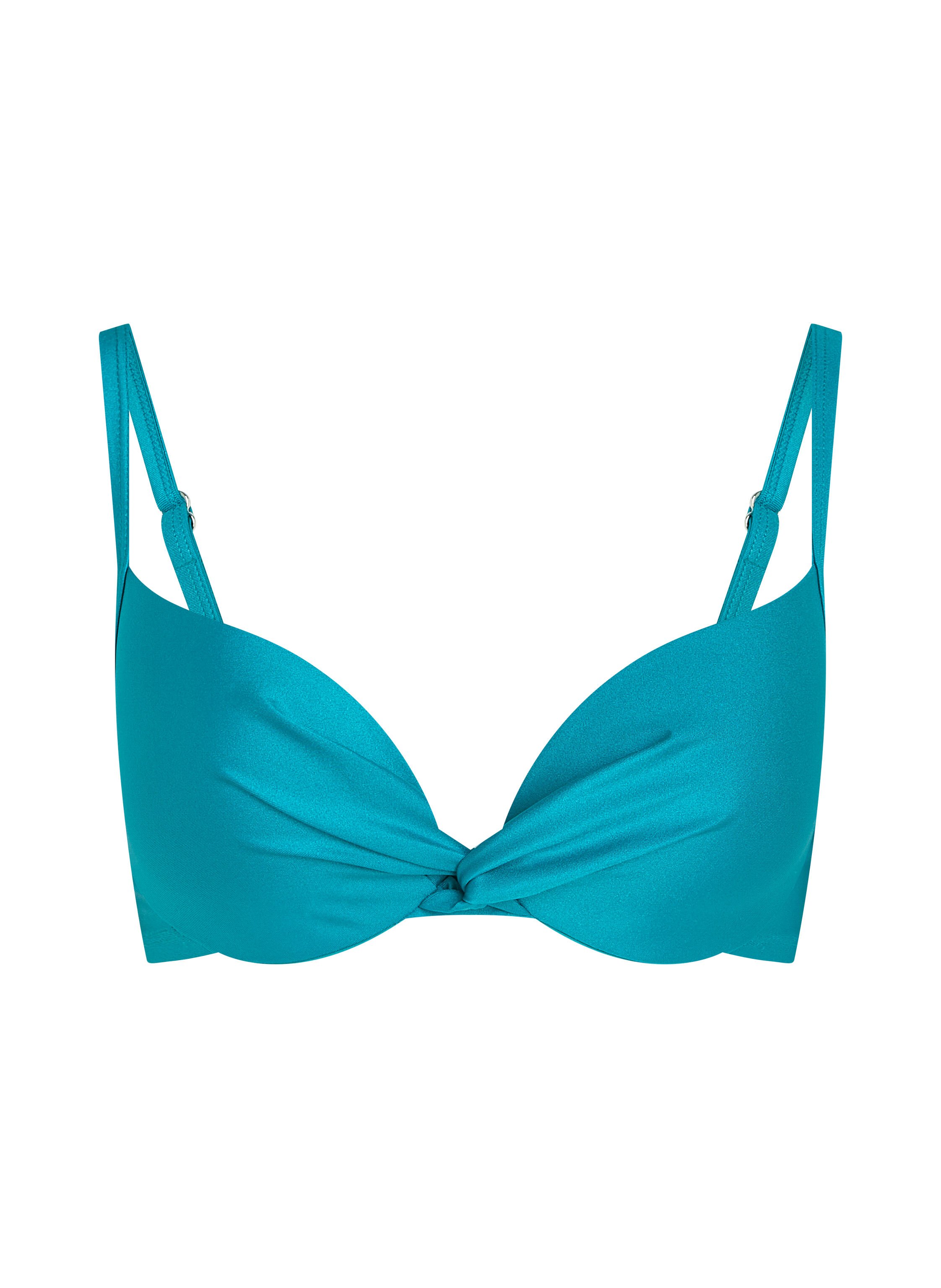 Aqua Bikini Top, Green