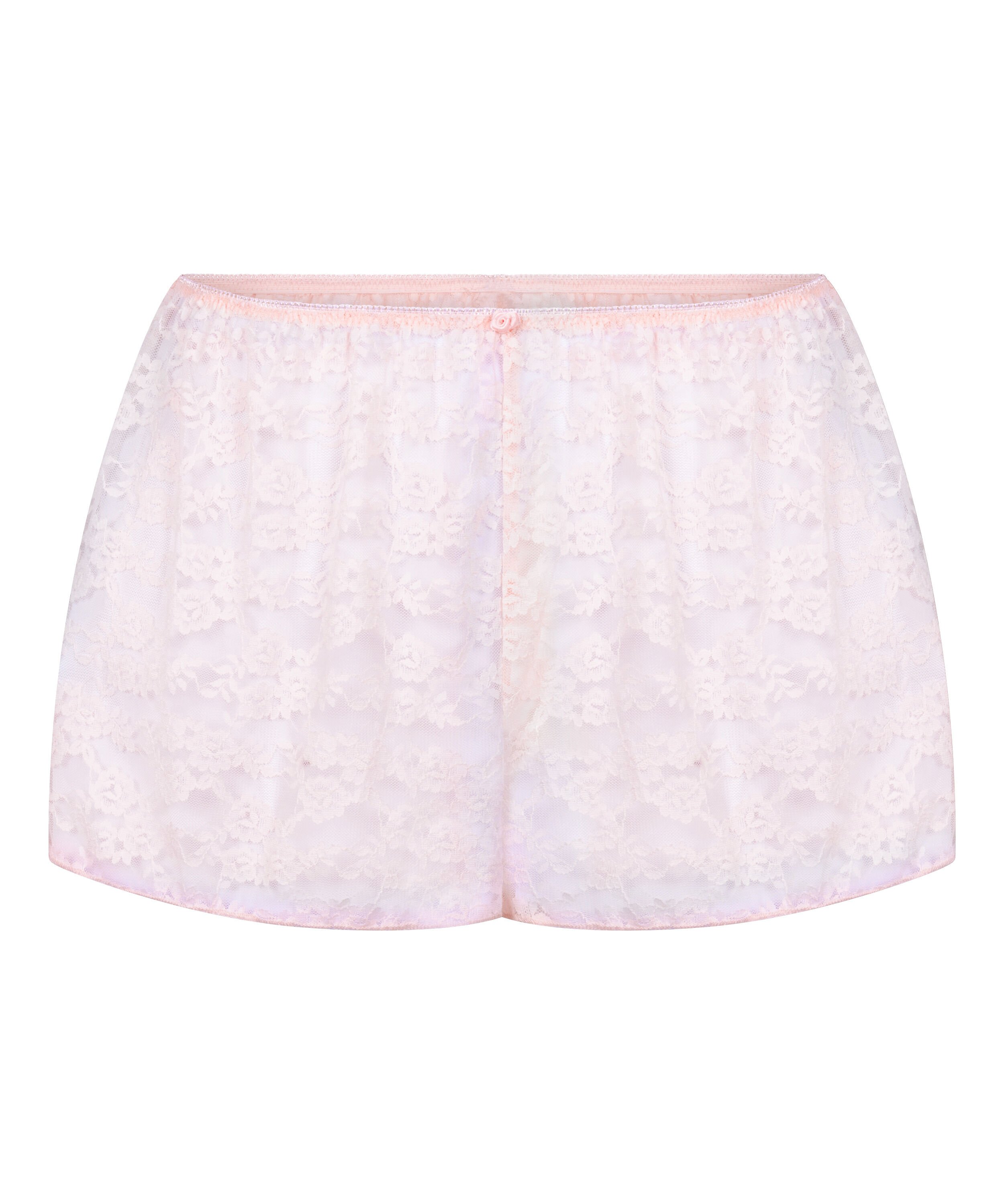 Short Allover Lace, Pink