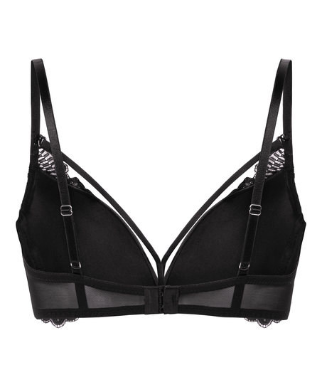 Whitney Padded Underwired Maximizer Bra, Black