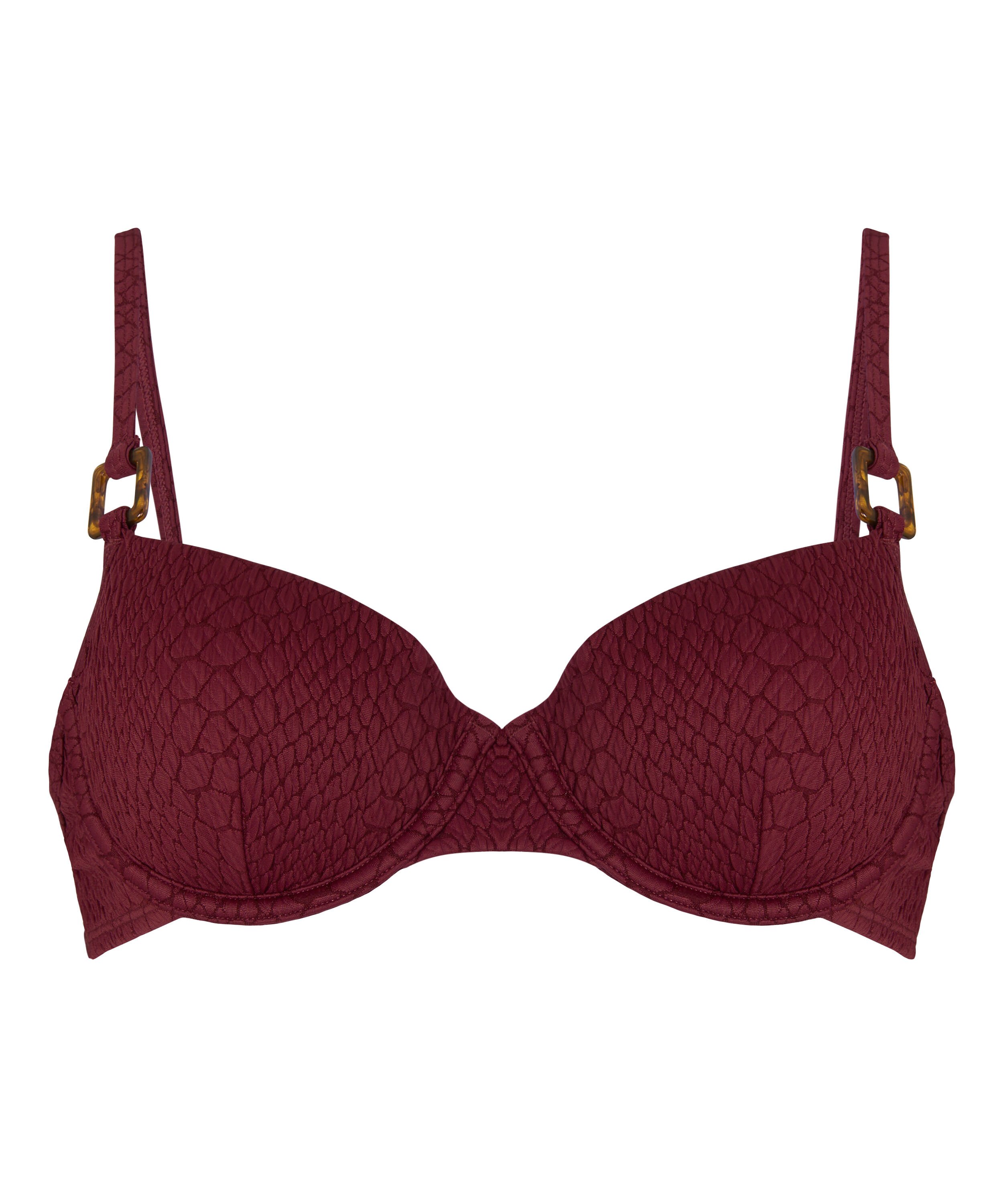 Padded Underwired Bikini Top Aruba, Purple