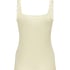 Pointelle Singlet, Yellow