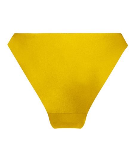 Nice High-Leg Bikini Bottoms, Yellow
