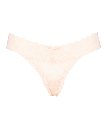 Extra Low V-Thong, Pink