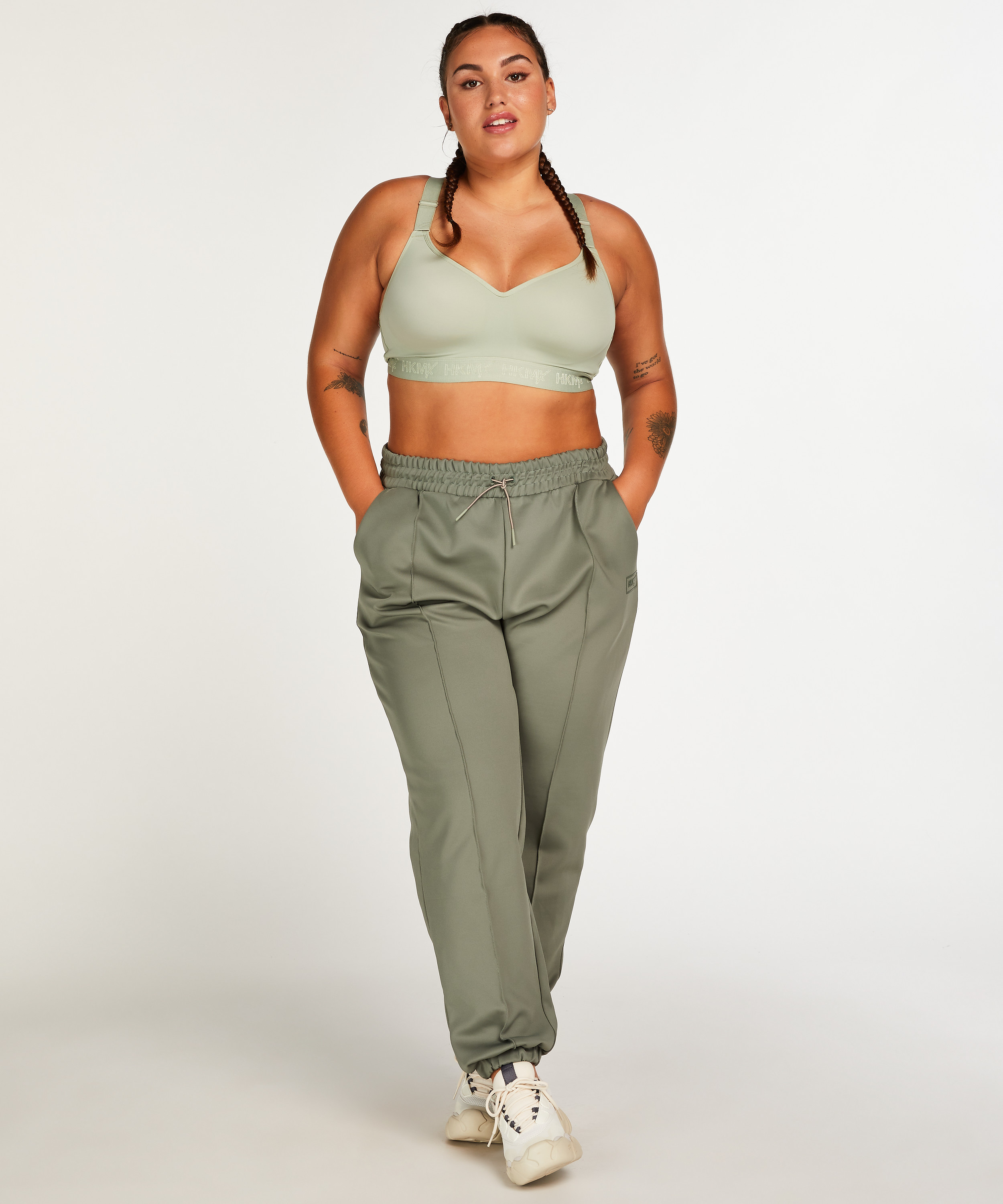 HKMX Sports bra The All Star Level 2, Green, main