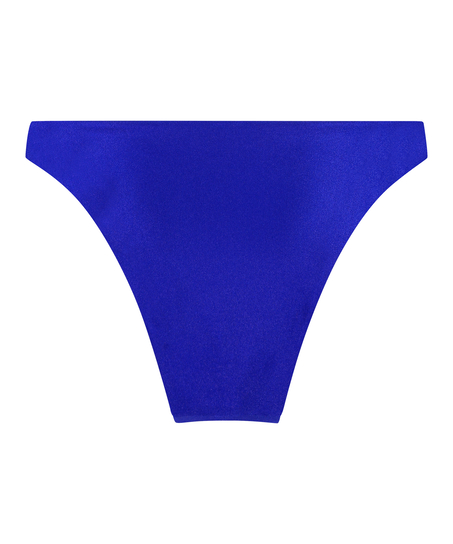 Bari High-Leg Bikini Bottoms, Blue