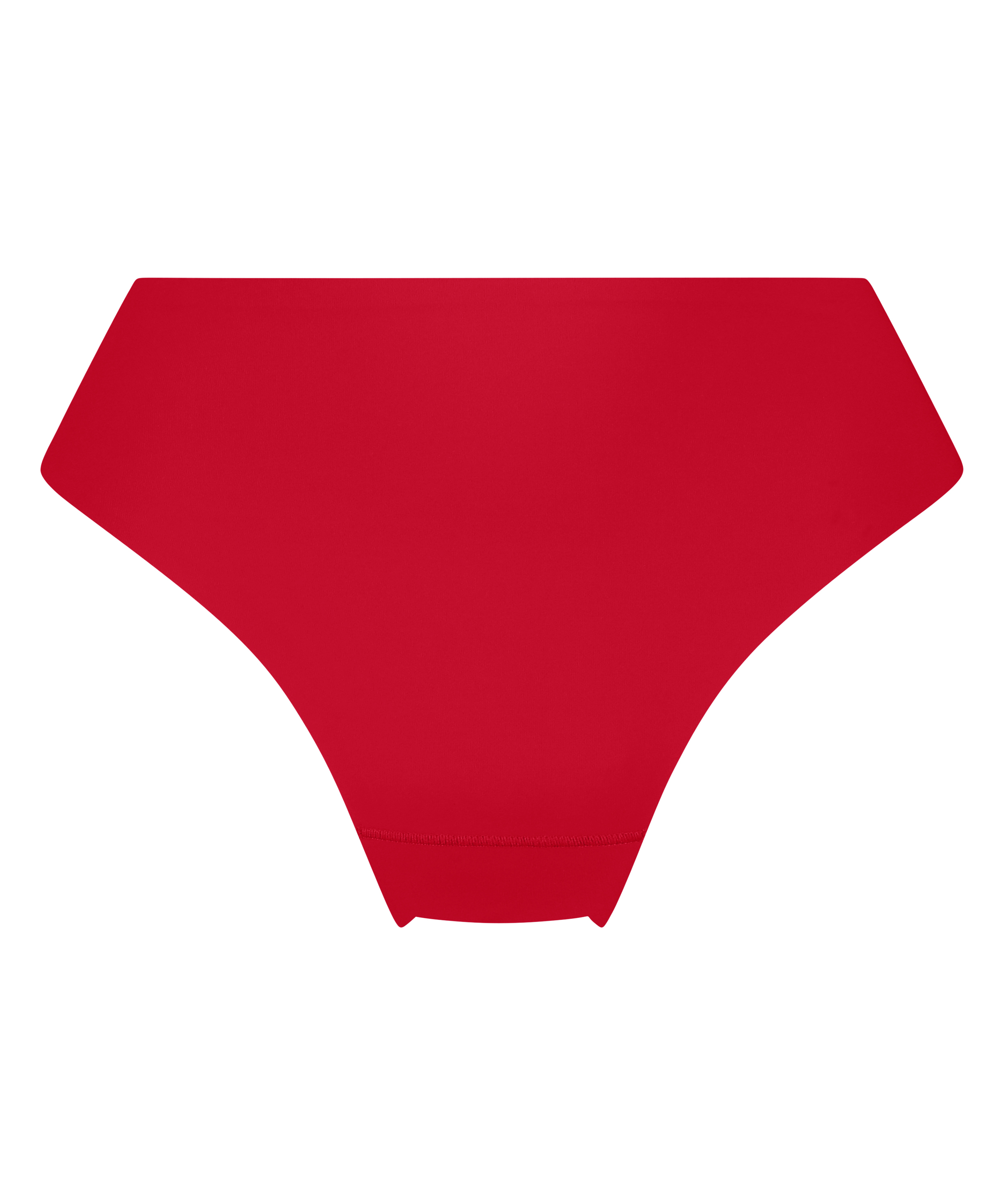 High Waisted Thong Smooth, Red, main