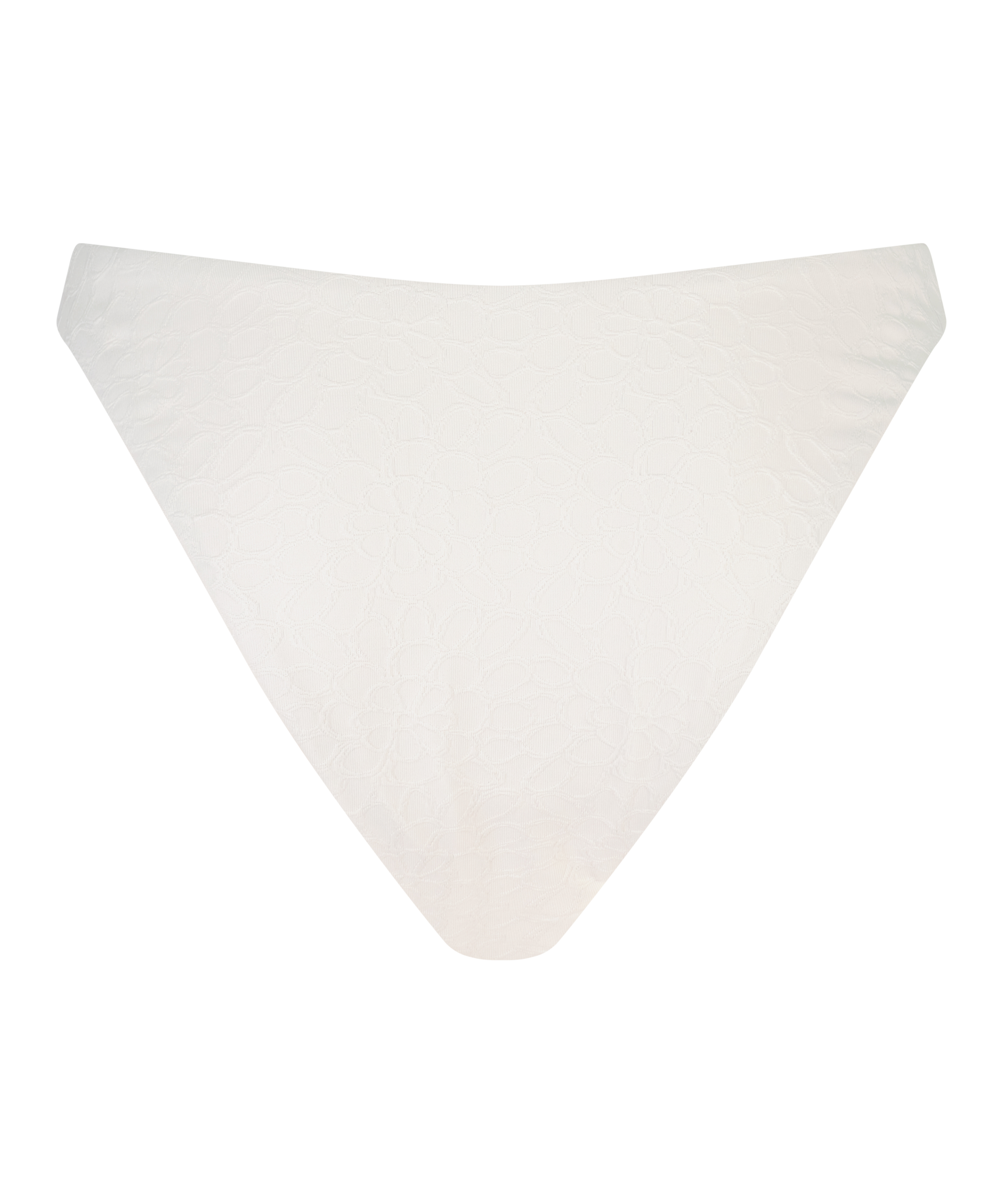 Sri Lanka High Leg Bikini Bottoms, White, main