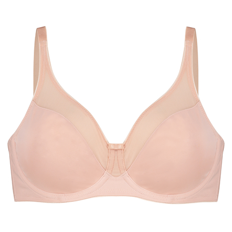 Nina Non-Padded Underwired Minimizer Bra, Pink