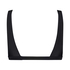 Vintage bikini crop top HKM x NA-KD, Black