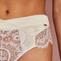 Hannako high thong, White