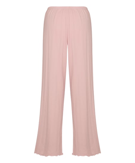 Pants Loose Pointelle, Pink