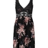 Nora Lace Slip Dress, Black