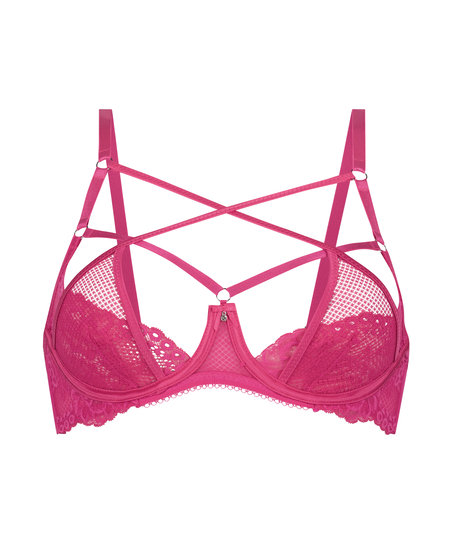 Anna Non-Padded Underwired Bra, Pink