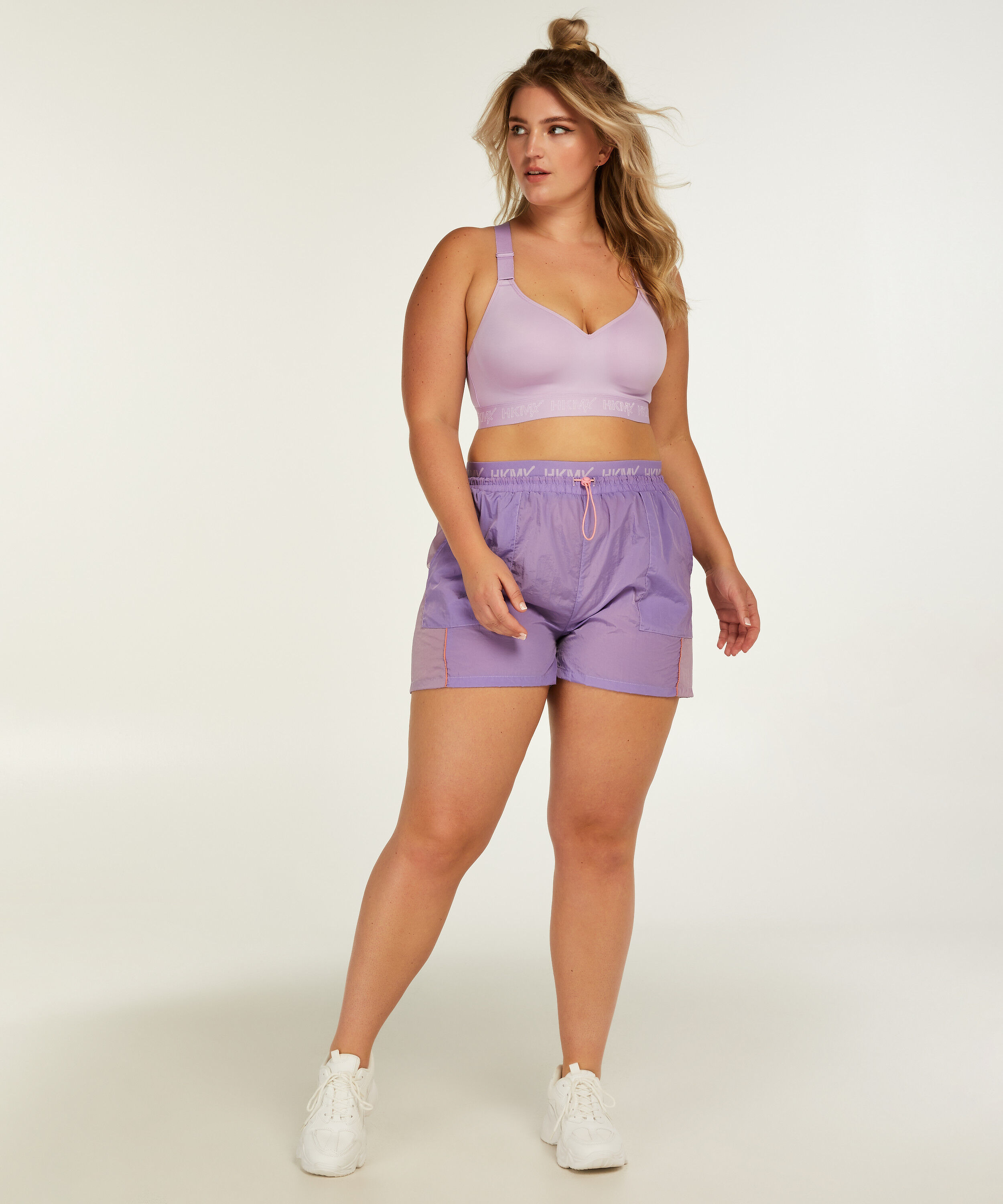 HKMX sport shorts, Purple