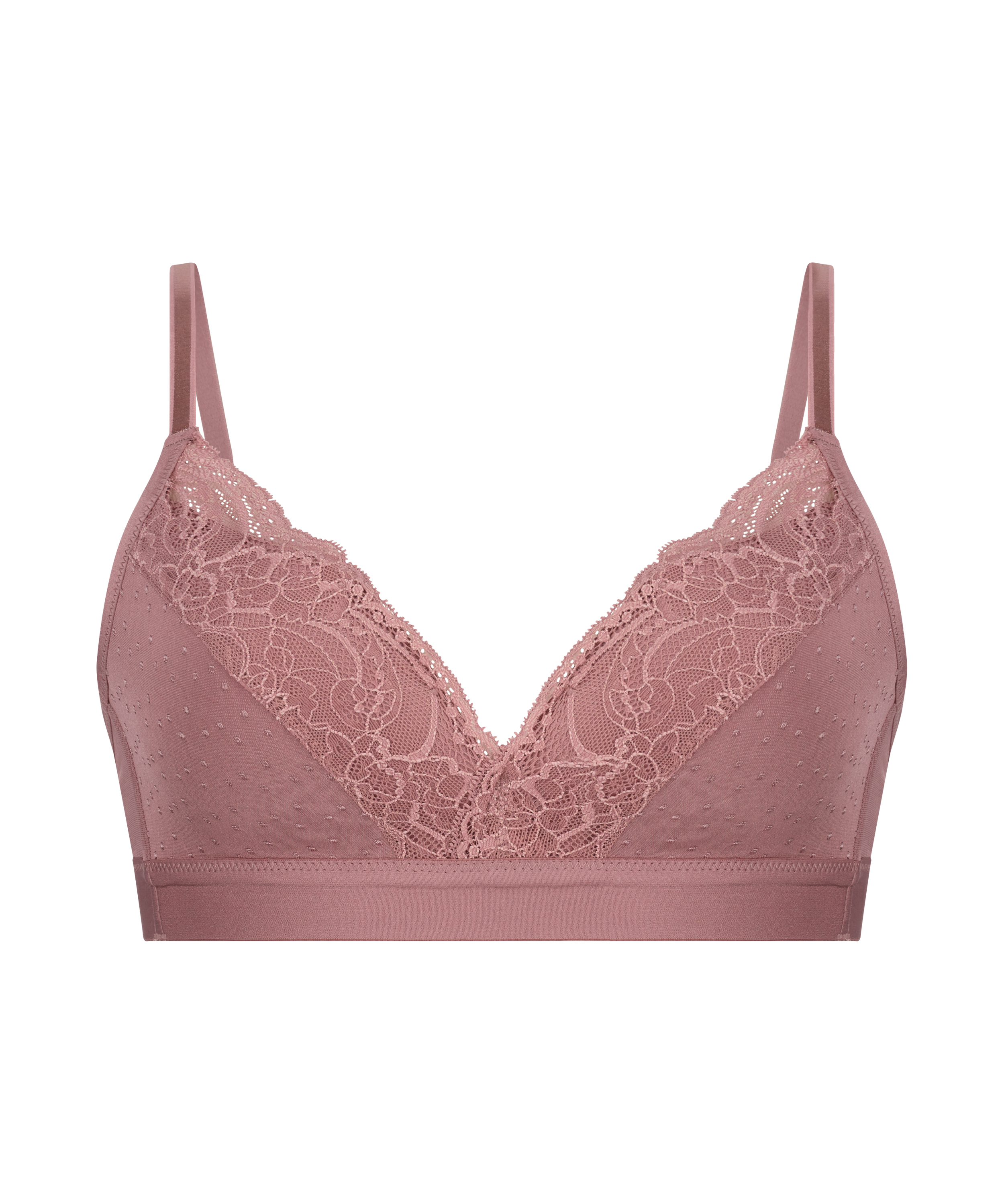 Sophie Padded Non-Underwired Bra, Purple, main