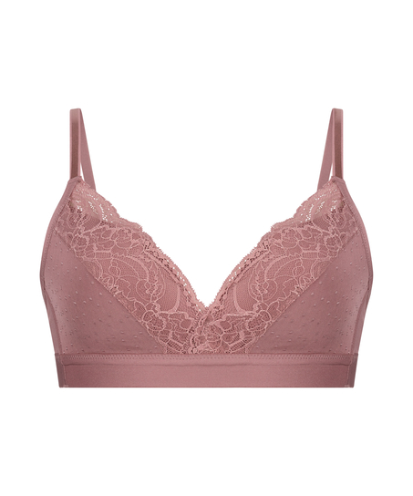 Sophie Padded Non-Underwired Bra, Purple