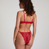 Isabelle Non-Padded Underwired Bra, Red