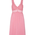Nora Lace Slip Dress, Pink