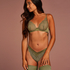 Cecile Non-Padded Underwired Bra, Green