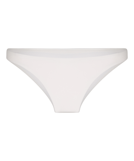 Highleg Bikini Bottom Como, White