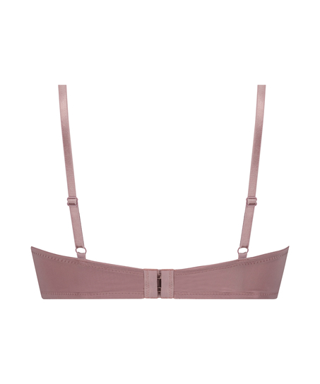 Plunge Padded Underwired Bra, Purple