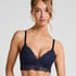 Andrea Padded Non-Wired Bra, Blue