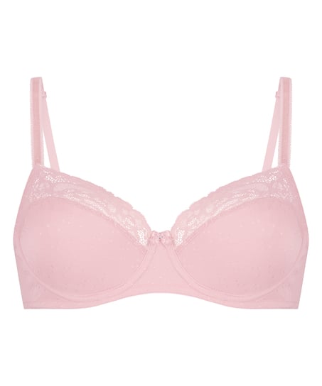 Sophie Non-Padded Underwired Bra, Pink
