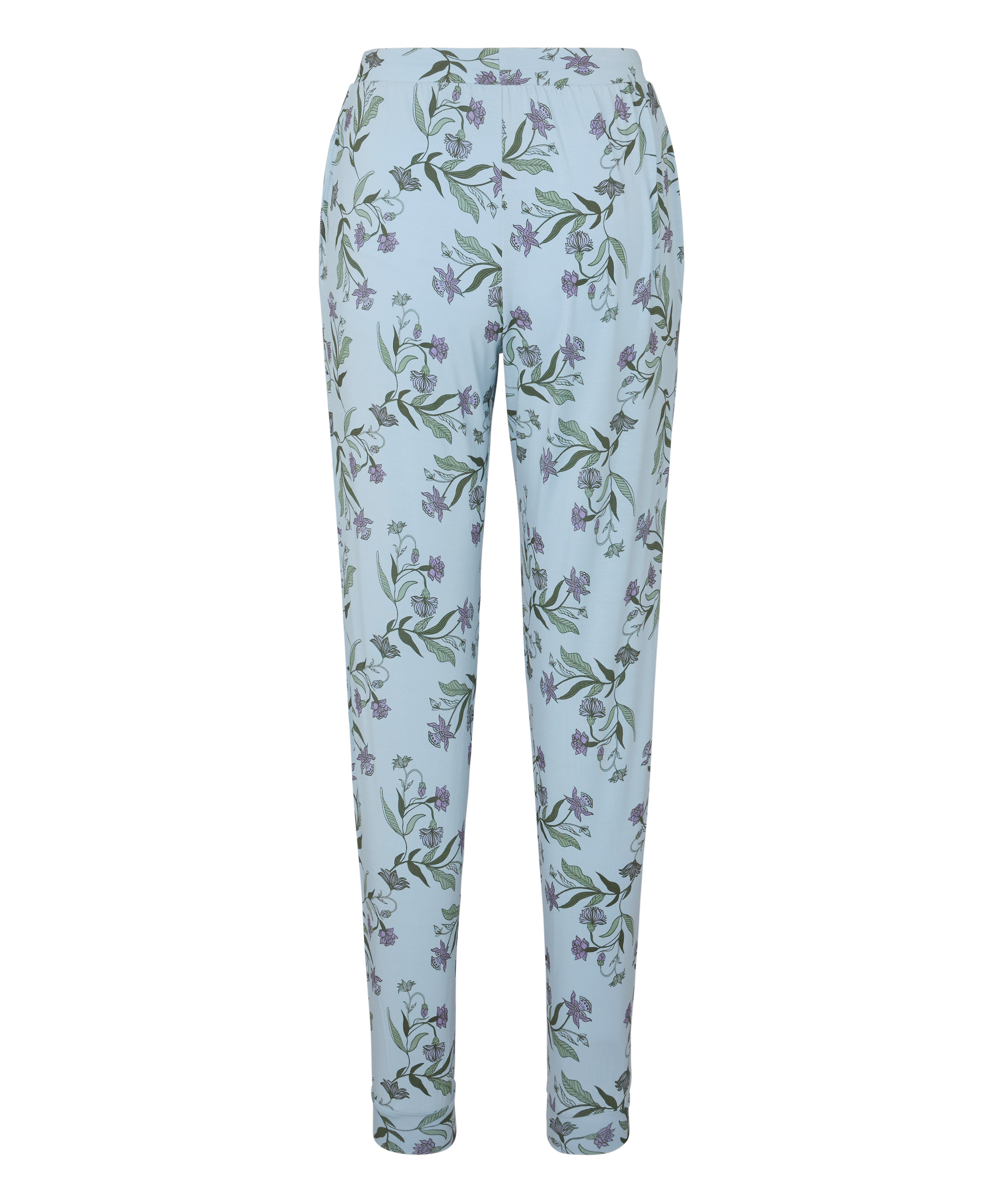 Jersey Pyjama Pants, Blue, main