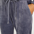 Velvet Lurex jogging bottoms, Gray