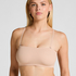Smooth Bandeau Bralette, Beige