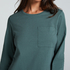 Round Neck Nightshirt, Green