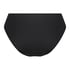 Scallop Rio Bikini Bottoms, Black