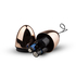 Rosy Gold Vibrating Egg, Black